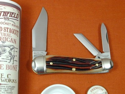 GREAT EASTERN GEC OXBLOOD STAGCUT NATURAL BNE GEPPETTO WHITTLER