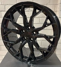 19" KIA SPORTAGE 2015-2026 RIVIERA RF5 FLOW FORMED GLOSS BLACK 8.5J ALLOYS X4