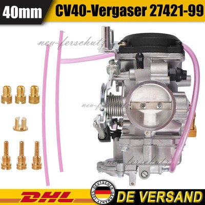 Vergaser Kit für Harley Davidson Glide Sportster 40mm CV40 XL883 Touring FXR FXD