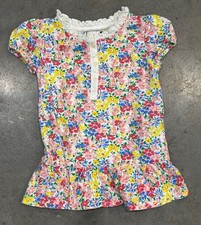 Chaps Cotton Floral Dress Size 24 Months