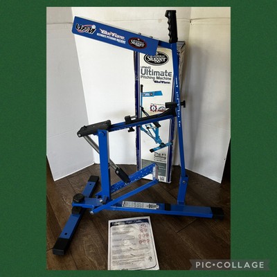 Louisville Slugger UPM45 Ultimate Pitching Machine Blue Flame Store Display Good