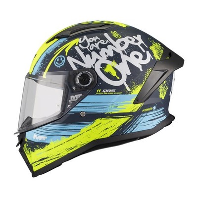 MT HELMETS STINGER 2 ROCKET C3 MATT Full Face Helmet
