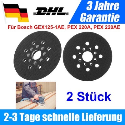 2x 125 mm Stützteller Schleifteller Für-BOSCH GEX 125-1 AE/PEX 220 A/PEX 220 AE