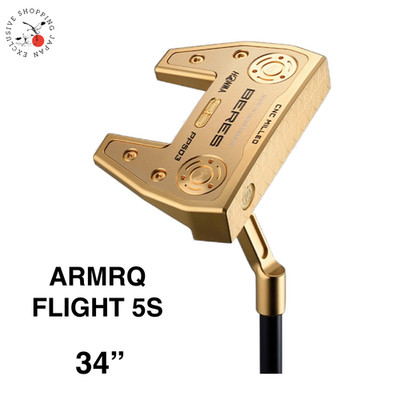 HONMA Golf BERES CNC Premium Putter PP500 Gold PP503 34'' ARMRQ FLIGHT 5S JP MTO