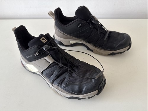 Scarpe da ginnastica Salomon X Ultra 4 GTX GORE-TEX BLK 412896 da passeggio taglia UK 8,5 - Foto 3 di 9