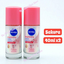 Nivea Whitening Deep Serum Sakura Roll On 40ml pack 2