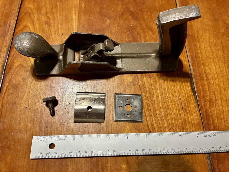 4 Edge Blade Scraper Plane Aluminum Body No 3740BL USA Woodworking Tool