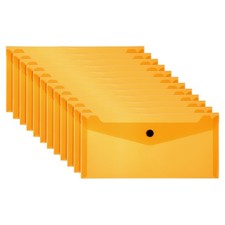 Expandable folder A6 with snap closure, 12 pieces, for office