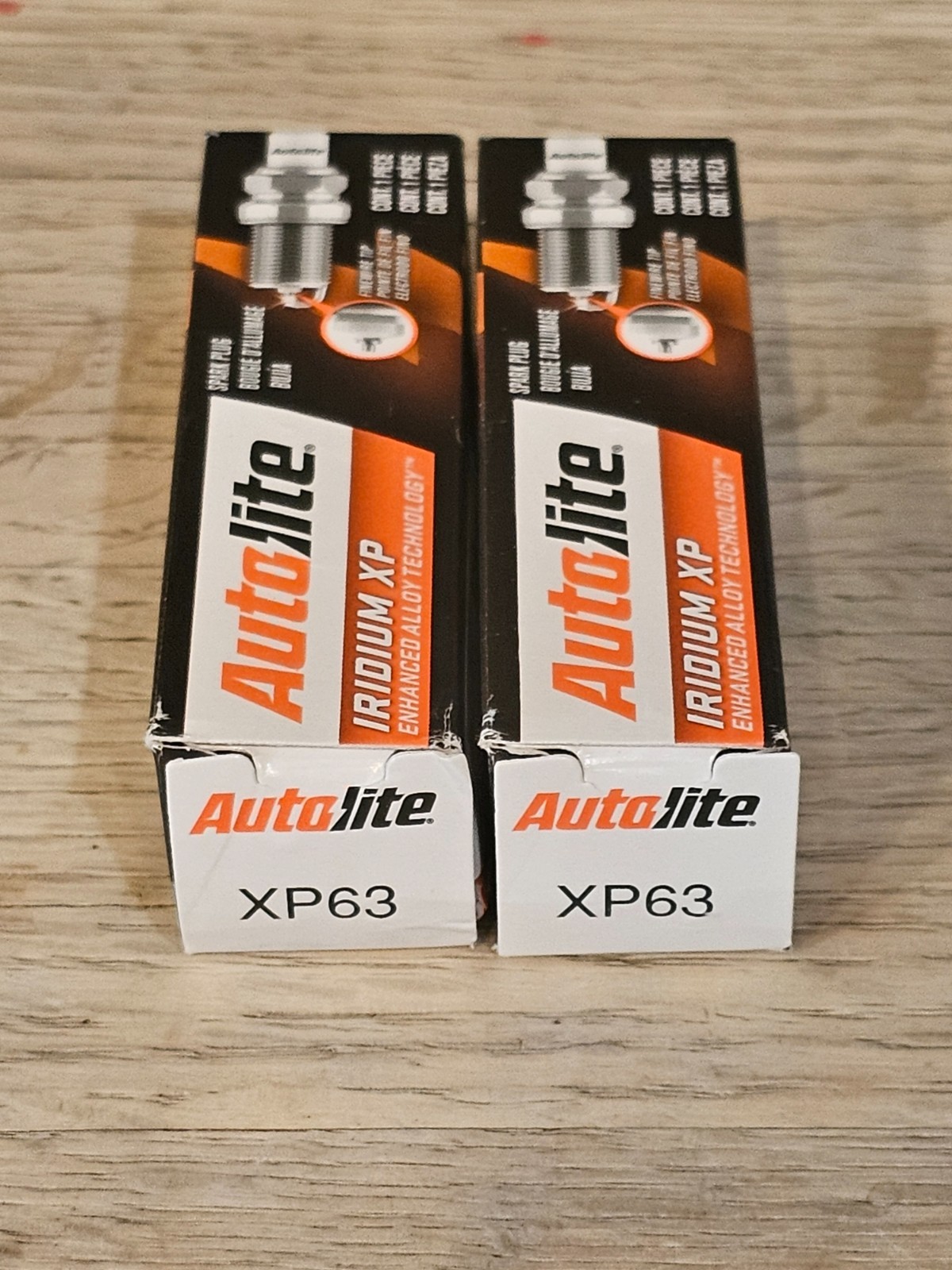 LOT OF TWO Autolite XP63 Finewire Iridium Spark Plugs
