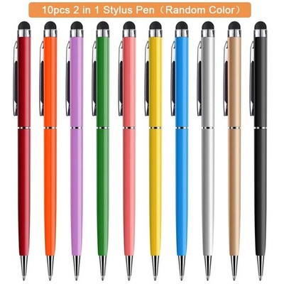 10pcs Capacitive Touch Screen Stylus Pen For IPad Air Mini iPhone Samsung Tablet