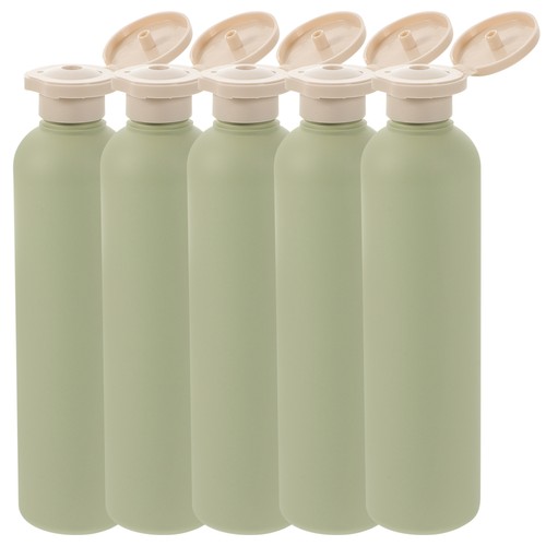 Set Bottiglie Vuote Confezione 5 Pezzi Bottiglie da Viaggio per Lozioni Liquide Skincare - Foto 5 di 12