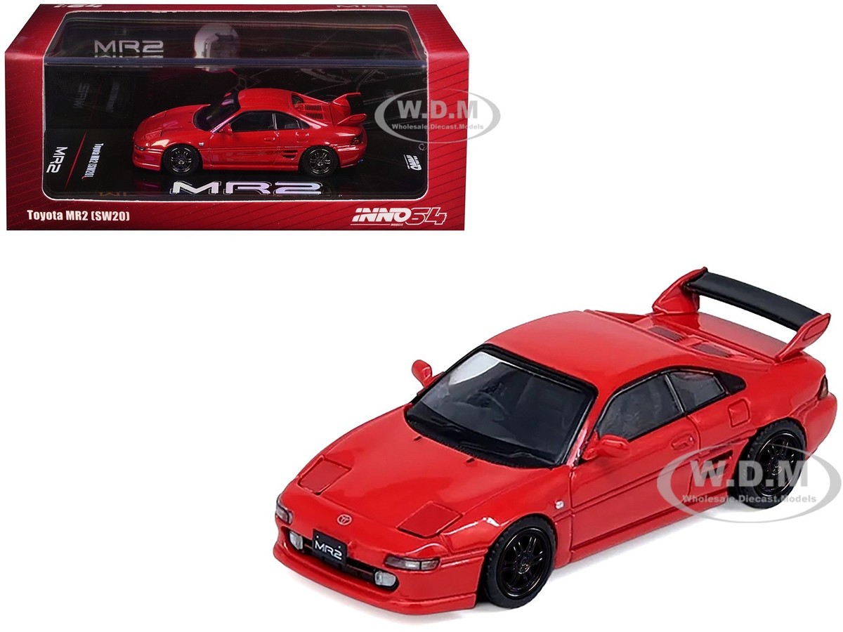 イーギー　イノモデル 1/64 トヨタ MR2 TOYOTA MR2 (SW20) RHD RED 1/64 DIECAST MODEL CAR BY INNO MODELS