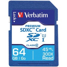 64GB Class 10 UHS-1 V10 U1 SDXC Memory Card