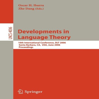 Developments in Language Theory 10th International Conference DLT