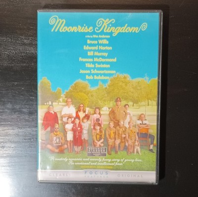 Moonrise Kingdom DVD Focus Features Wes Anderson Bruce Willis Bill Murray