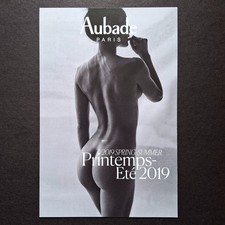 AUBADE Dessous Katalog Lingerie Lookbook Faltblatt 2019 Spring-Summer 14,5x22 cm