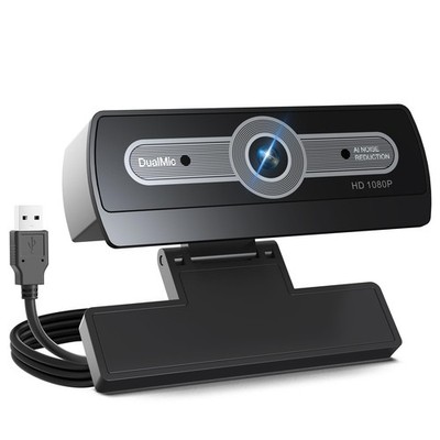1080p Webcam With Microphone USB For PC Laptop Desktop Streaming Meeting