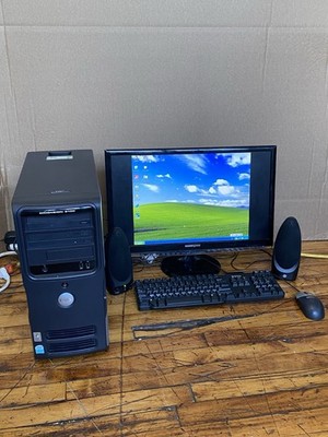 Dell Dimension 3100 Intel P4 2.88GHz 512MB RAM 160GB HD Win XP Hanspree Monitor