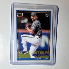 Topps 2026 Series 1 1991 Insert Nolan McLean Rookie Mets T91-63