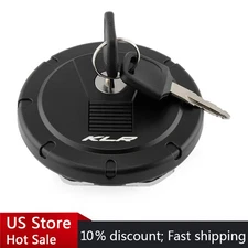 Motorcycle Locking Gas Fuel Tank Cover Cap For KAWASAKI KL110 KSR KLR250 KLR650