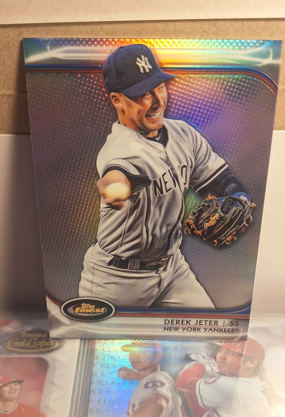 2012 Topps Finest - Derek Jeter #5 Refractor