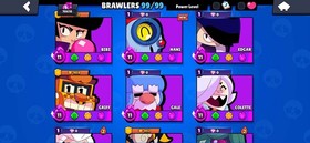 71 TROPHY./60Max Brawler/Many Max Rank 99/99Brawler/8 LEG/16Mithic/150 Epic.