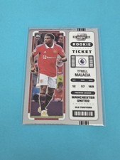 2022-23 Contenders Optic Rookie Ticket RC #300 Tyrell Malacia SOCCER Card 9F. rookie card picture