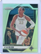 2024 Panini Prizm WNBA A'JA WILSON #86 SILVER PRIZM ACES