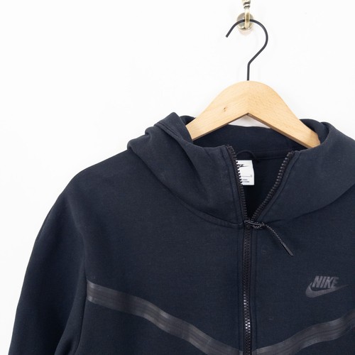 Nike Tech Fleece Full Zip Hoodie Size L Black Sweatshirt CU4489-010 - Picture 17 of 22
