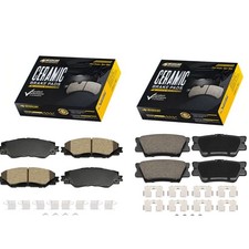 Front Rear Ceramic Brake Pads For 2010-2012 Lexus Hs250h 2006-2018 Toyota Rav4 Front Rear Ceramic Brake Pads For 2010-2012 Lexus Hs250h 2006-2018 Toyota Rav4