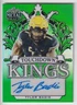 TYLER BADIE 2022 LEAF METAL DRAFT FOOTBALL AUTOGRAPH AUTO CARD #D 08/10