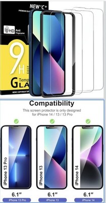 BNIB iPhone 13/14 3 Pack Screen Protector
