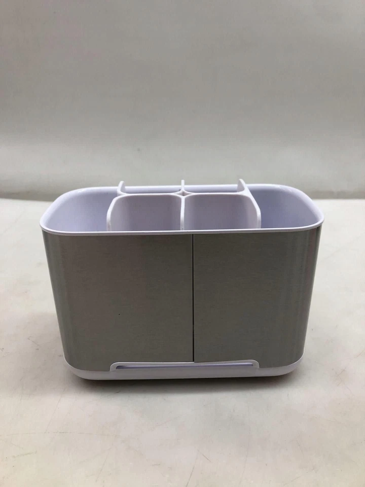 Joseph Joseph EasyStore - Grande porta dentifricio in acciaio inossidabile, 6... - Immagine 3 di 4