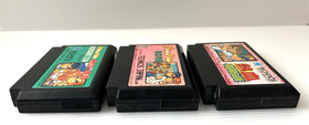 Technos Japan Famicom Nekketsu Kunio-kun set Lot of 7 Dodgeball Kakutou Downtown