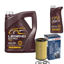 BOSCH &Ouml;lfilter 6 L MANNOL Legend Extra 0W-30 f&uuml;r Mercedes-Benz C-Klasse T-Model