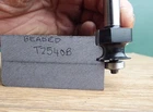 Quality Wealden Beaded Edge router bit  T2540B -  TC tipped  - 1/2 in shank