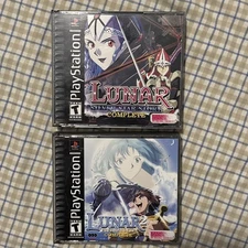 Lunar 1 And 2. Case a couple of minor cracks And discs (Very Good, Minor Wear)
