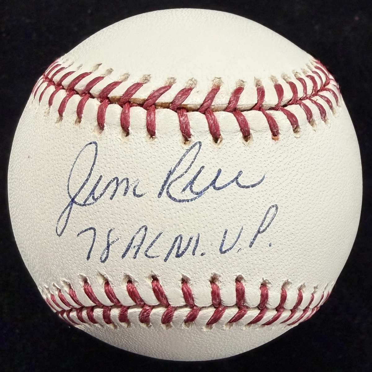 MLBレジェンドJim Rice選手の直筆サインボール 【公式通販】