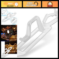 100 Pack Christmas Light Clips for Roof - Outdoor Holiday Light Holders for C7,