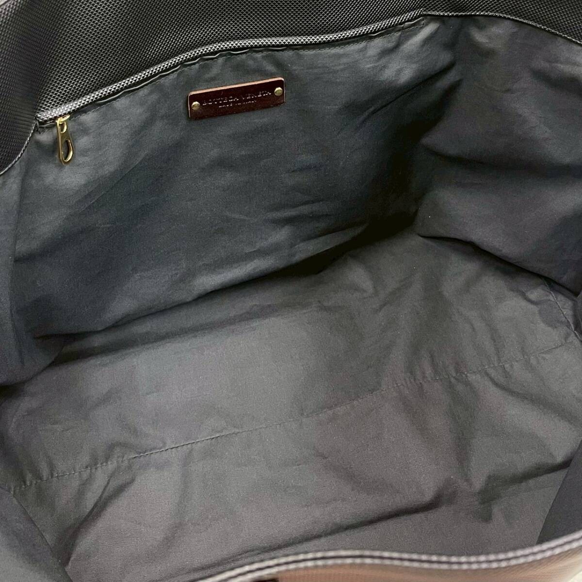 Bottega Veneta Marco Polo PVC Tote Bag Black 18in x 12.6in x 7in thumbnail 4