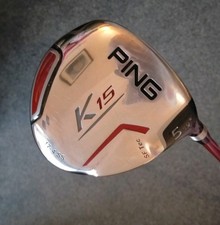 🔥Ping Putter/#5 Fairway Wood K15 (19°)/Graphite Shaft(R-Flex)/Lamkin Grip./VGC.