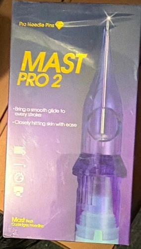 MAST Pro 2 Tattoo Needle Cartridges 1005RL 20pcs Stainless Steel - product listing photo
