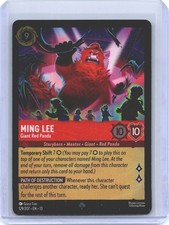 Ming Lee Giant Red Panda Foil 129/207 EN-13 Disney Lorcana Attack of the Vine