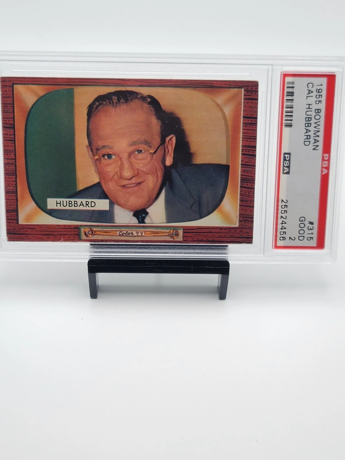 Cal Hubbard trading card