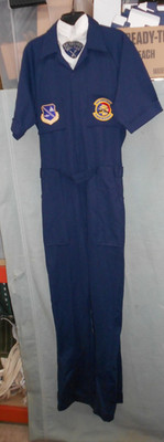 USAF Party Suit Honor Guard Drill Team Washington DC w/scarf 40L Free Shipping