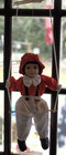 Miss Valentina Limited Edition Doll on Swing BVI  Hand Painted "I Love You" — photo 6