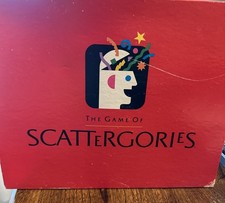 Vintage Board Game The Game Of Scattergories Parker Bothers 1988