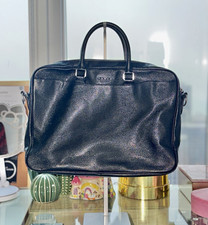 Coach Mens Black Zip Briefcase Top Handle wit...