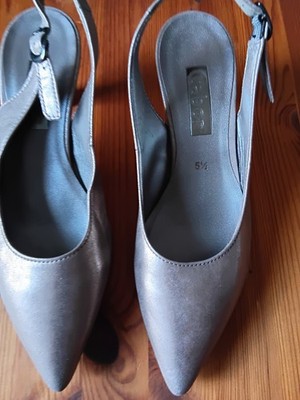 Damen Pumps Slingback Gr 5 1/2 NEU Wildleder Gabor 