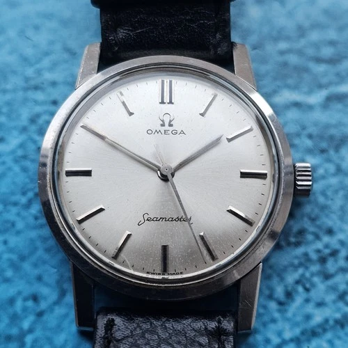 Vintage Omega Seamaster Hand-Winding Men's Wristwatch Ref  14759 SC-61